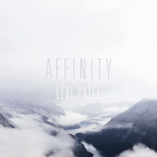 Affinity album artwork. Photograph of a misty fjord in New Zealand.